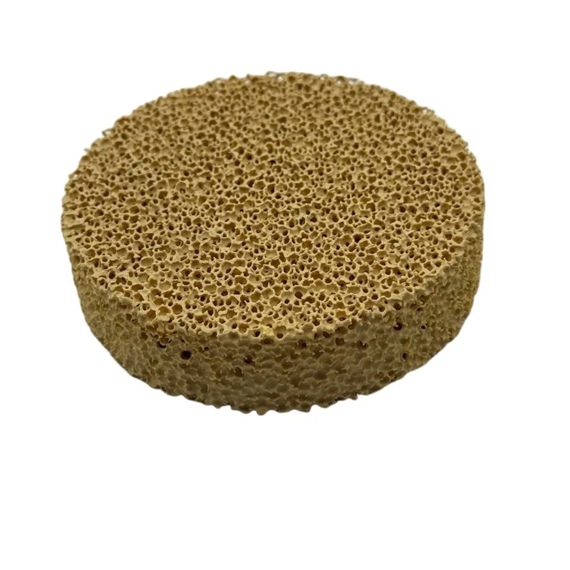 Zirconium Oxide Ceramic Foam Filter high quality